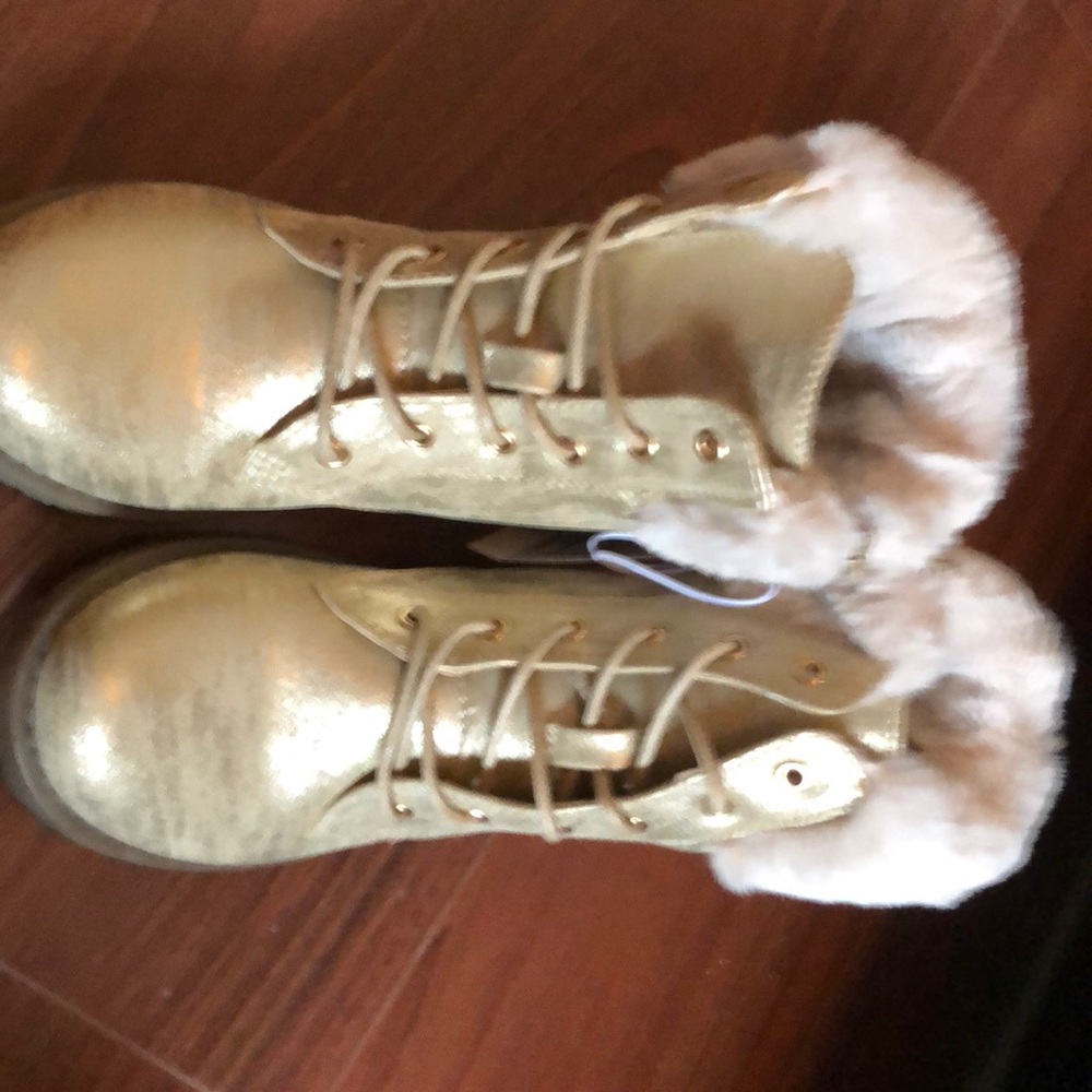 COPY - Gold Boots Children’s size 1